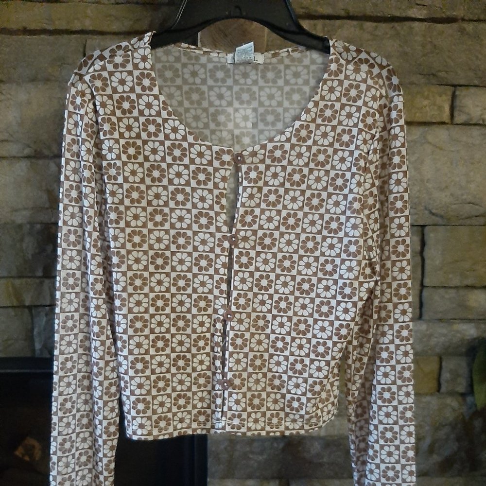 NWT Open Front Crop Top - 3/$18